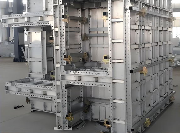 Aluminum template/pull tab system