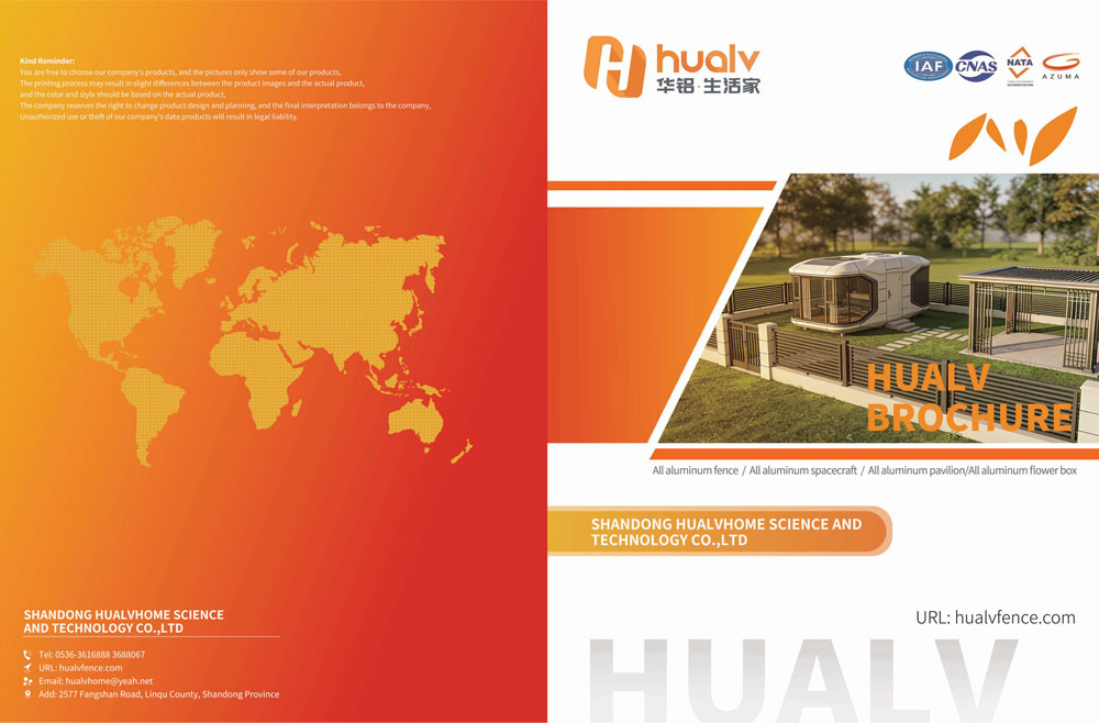 HuaLv Fencing, Pods & Pergolas Brochure